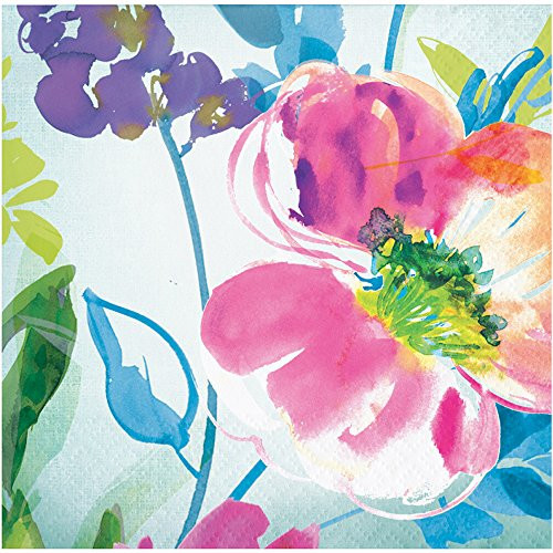 Creative Converting 327297 Beverage Napkins, 5", Multicolor