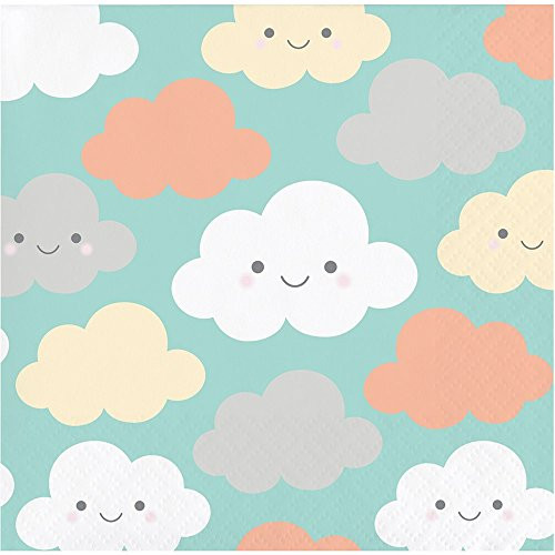Creative Converting 331525 BEVERAGE NAPKIN, 5x5", Multicolor