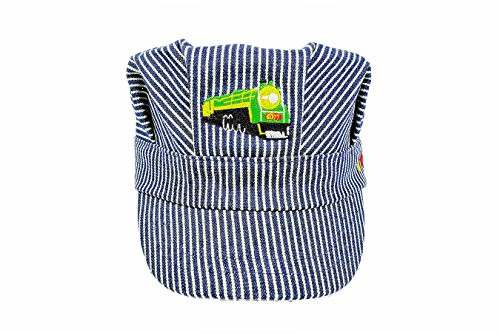 Pinnacle Awards Canada The  Real McCoy Boys Green Steam Engine Embroidered Train Engineer Hat with  I Love Trains