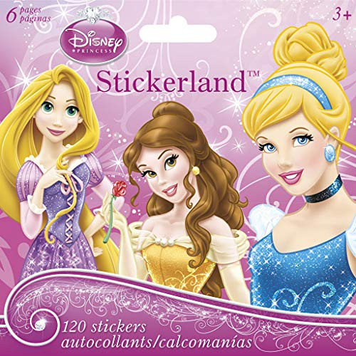 Trends International Disney Princess Mini STICKERLAND Pad - 6 Page