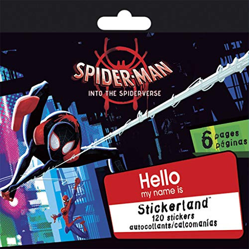 Trends International Spiderman Spiderverse - Mini STICKERLAND 6PG Pad