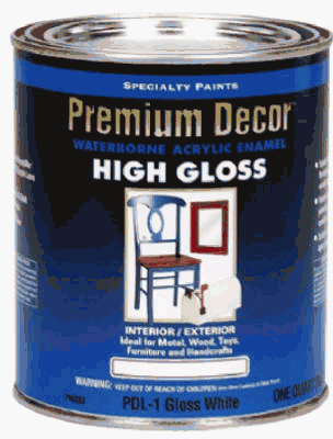 True Value PDLT-GL Tint Base Premium Decor 1-Gallon Water Gloss Enamel