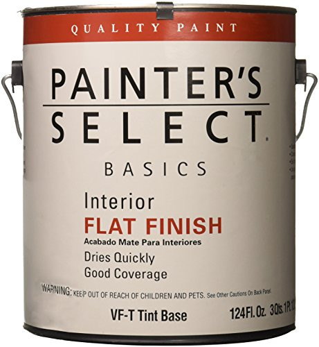 True Value VFT-GL Painter's Select Basics Tint Base for Interior Flat Latex Wall Paint, 1-Gallon