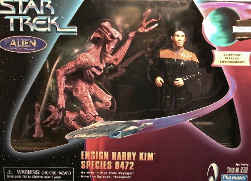 PlayMates Star Trek Alien Series Ensign Harry Kim Species 8472