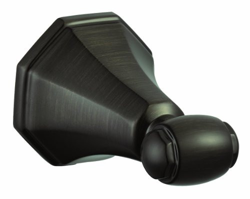 Design House 560227 Barcelona Single Robe Hook, Brushed Bronze