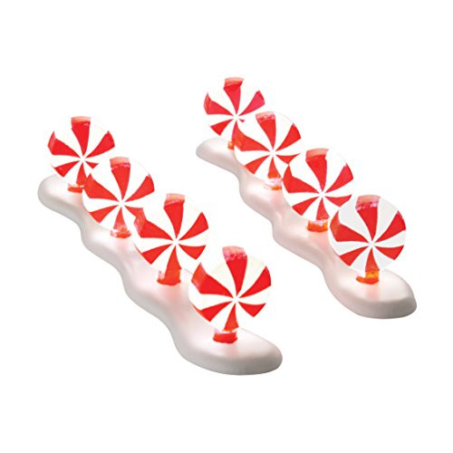 Department 56 Accessories for Villages Peppermint Lit Luminaries Accessory Figurine, 0.63 inch