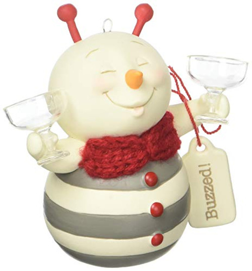 Department 56 Snowpinions Buzzed, 3" Hanging Ornament, Multicolor Department 56 Snowpinions Buzzed, 3" Hanging Ornament, Multicolor