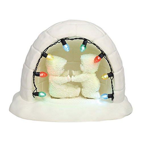 Department 56 Snowbabies Icy Igloo Games Porcelain Figurine, 4.5 Department 56 Snowbabies Icy Igloo Games Porcelain Figurine, 4.5