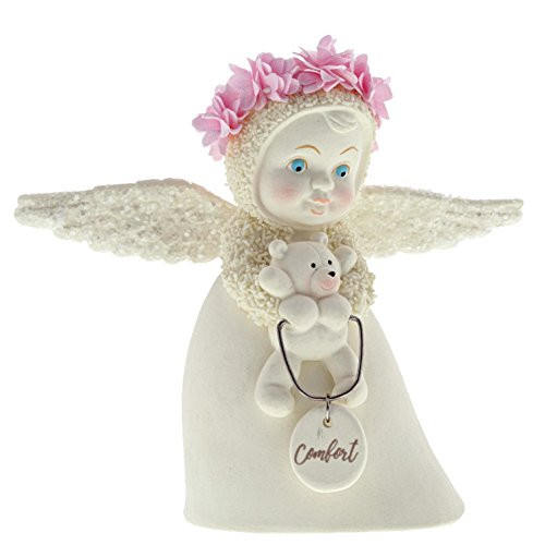 Department 56 Snowbabies Angel of Comfort Porcelain Figurine, 4.5 Department 56 Snowbabies Angel of Comfort Porcelain Figurine, 4.5
