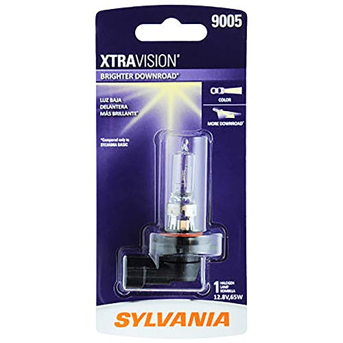SYLVANIA - 9005 XtraVision - High Performance Halogen Headlight Bulb, High Beam, Low Beam and Fog Replacement Bulb (Contains 1 Bulb) SYLVANIA - 9005 XtraVision - High Performance Halogen Headlight Bulb, High Beam, Low Beam and Fog Replacement Bulb (Contains 1 Bulb)