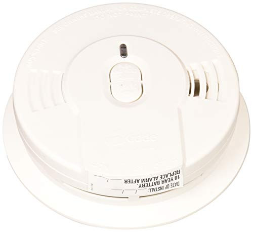 Kidde GIDDS-2464856 2464856 Sentinel 10-Year Sealed Lithium Battery Operated Ionization Smoke Alarm
