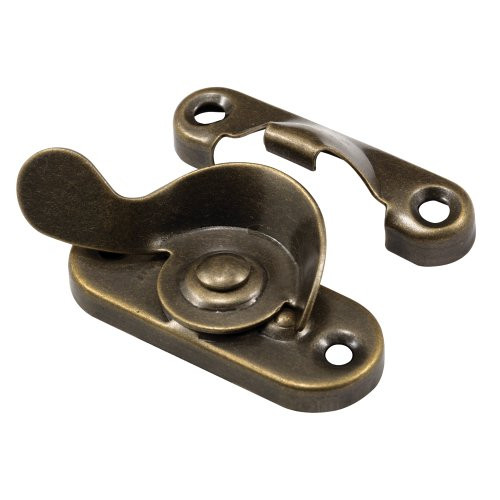 Prime-Line Products F 2568 Cam Action Window Sash Lock and Keeper, Antique Brass,(Pack of 2) Prime-Line Products F 2568 Cam Action Window Sash Lock and Keeper, Antique Brass,(Pack of 2)