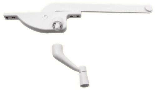 Prime-Line Products H 3909 7-Inch Teardrop Type Casement Operator, Left Hand, White
