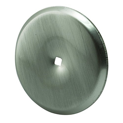 Prime-Line Products MP10420 Cabinet Knob Backplate, 2-13/16 in. Outside Diameter, Stamped Steel, Satin Nickel, 5 Piece