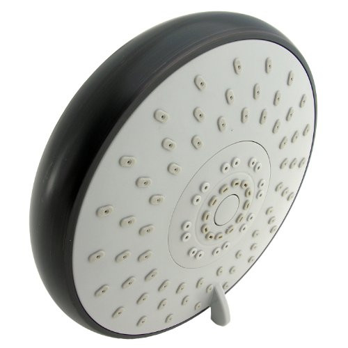 LASCO 08-5135 Rain Shower Head with Five Functions, Oil Rubbed Bronze