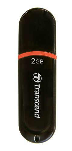 Transcend JetFlash V30-2 GB USB 2.0 Flash Drive TS2GJFV30 (Black)