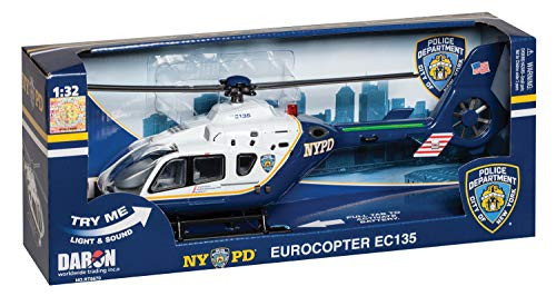 Daron NYPD Helicopter with Light and Sound