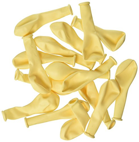 Qualatex 5 Inch Round Balloons, Ivory Silk - Pack of 100
