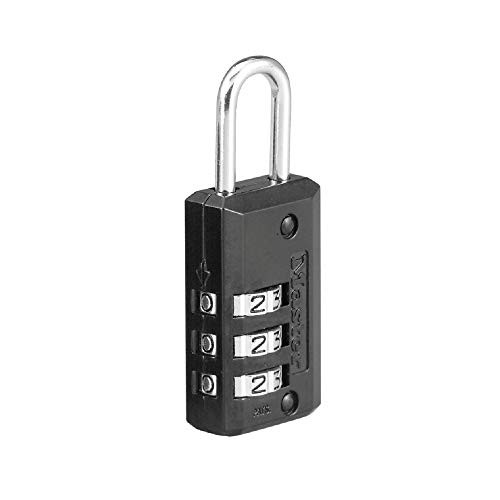Master Lock Padlock, Set Your Own Combination Luggage Lock, 13/16 in. Wide, 646D