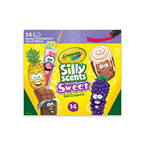 Crayola Silly Scents Gel Crayons, Scented Crayons, 14 Count, Gift for Kids, Age 3, 4, 5, 6 Crayola Silly Scents Gel Crayons, Scented Crayons, 14 Count, Gift for Kids, Age 3, 4, 5, 6
