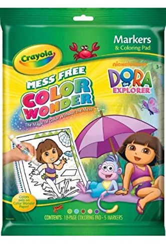 Crayola Color Wonder Dora The Explorer Coloring Pad - Warehousesoverstock
