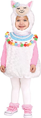 Fun World Lovely Llama Child Costume, Small, Multicolor