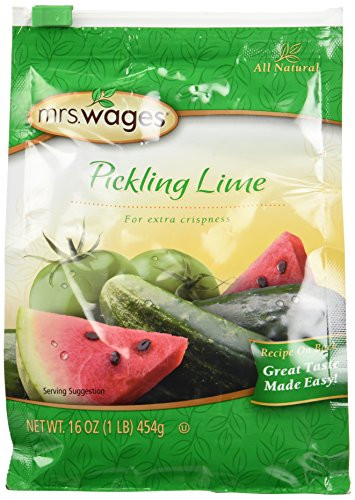 Mrs. Wages Pickling Lime (1-Pound Resealable Bag)