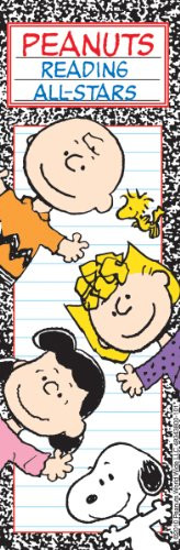 Eureka Back to School Peanuts 'Reading All Stars' Bookmarks for Kids 36pc, 2'' W x 6'' H