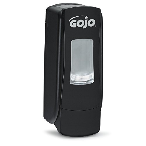 GOJO ADX-7 Foam Soap Push-Style Dispenser, Black, Dispenser for GOJO ADX-7 700 mL Soap Refills - 8786-06