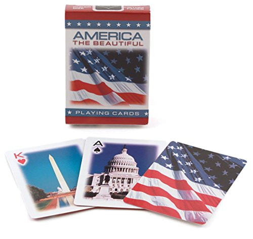 Bicycle America The Beautiful Poker Size Standard Index Playing Cards