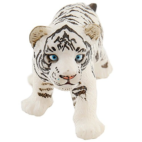 Papo White Tiger Cub Figure, Multicolor