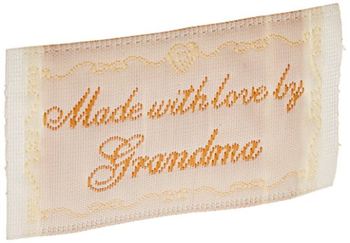 Iron-On Lovelabels 4/Pkg-Made With Love By Grandma