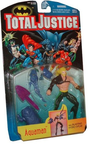 TOTAL JUSTICE LEAGUE BATMAN:AQUAMAN ACTION FIGURE
