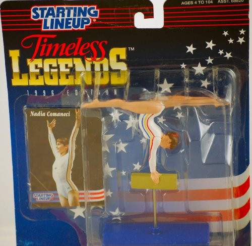 Starting Lineup Timeless Legends Nadia Comaneci Action Figure