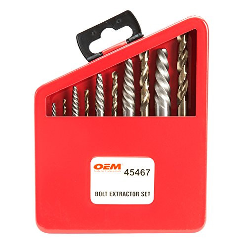 OEMTOOLS 45467 10 Piece Bolt Extractor Set
