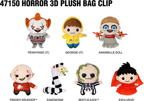 Warner Bros Horror Movie Plush Bag Clip in Blind Bag