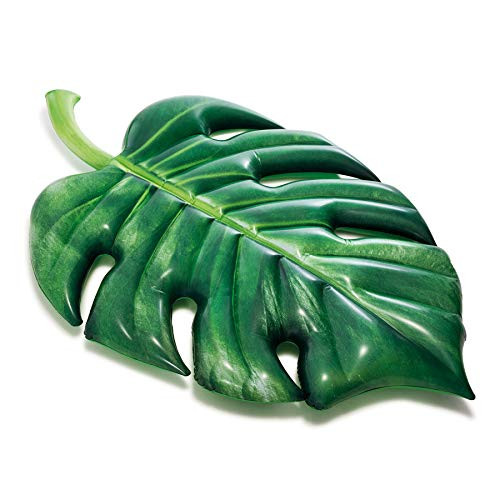 Intex Palm Leaf Inflatable Mat, 84" X 56"