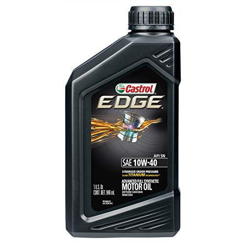 Castrol 06246 EDGE 10W-40 Advanced Full Synthetic Motor Oil, 1 Quart, 6 Pack Castrol 06246 EDGE 10W-40 Advanced Full Synthetic Motor Oil, 1 Quart, 6 Pack