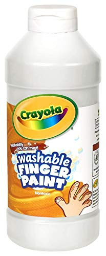 Binney & Smith Crayola(R) Washable Finger Paint, 16 Oz., White