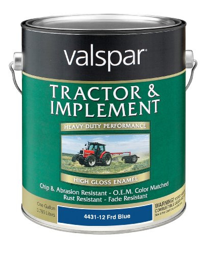 Valspar 4431-12 Ford Blue Tractor and Implement Paint - 1 Gallon