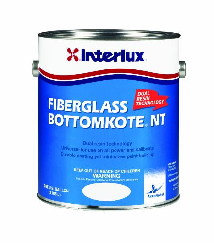 Interlux YBB369/QT Fiberglass Bottomkote NT Antifouling Paint (Blue), 32. Fluid_Ounces