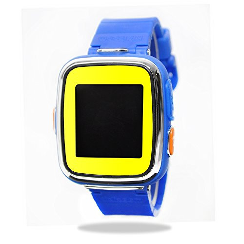 MightySkins Skin Compatible with VTech Kidizoom Smartwatch DX wrap Cover Sticker Skins Solid Yellow