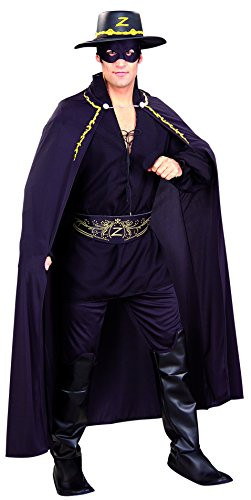Rubie's Men's Zorro Adult Accessory Set, Black, One Size