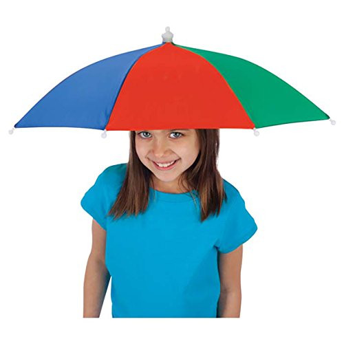 Rhode Island Novelty Amazing Umbrella Hat, 12" Length