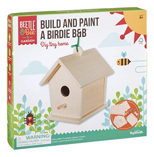 Toysmith Beetle & Bee Build and Paint A Birdie