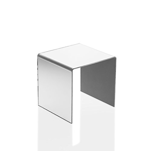 Source One Premium 6x6x6 Inch Square Acrylic Riser (Mirror)