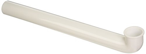 EZ-FLO 35390 Polypropylene Waste Arm with Direct Connection for Tubular Drain Applications, White, 1-1/2-inch