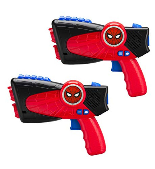 Spiderman Far from Home Laser-Tag for Kids Infared Lazer-Tag Blasters Lights Up & Vibrates When Hit