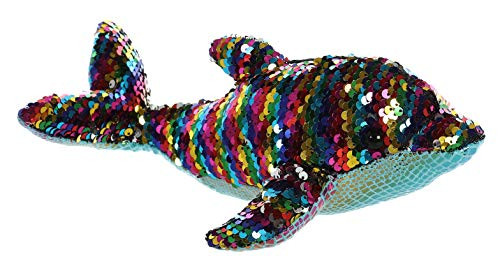 Aurora World Inc. 11" Sequin Sparkles - Rainbow Dollyphin