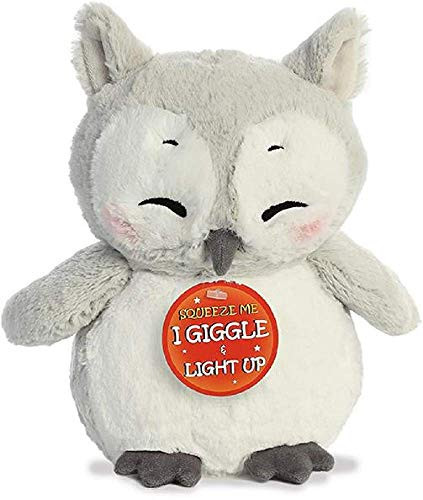 Aurora 9-inch Giggles Owl Plush Animal Toy